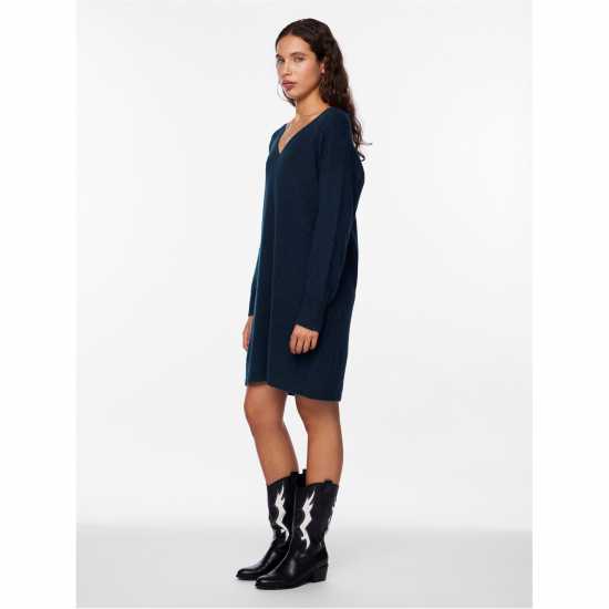 Pieces Dress Fem Kni Ld99 Отразяваща Пон Дамски поли и рокли