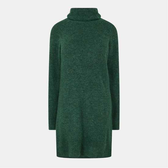 Pieces Dress Fem Kni Ld99 Трекинг Зелено Дамски поли и рокли