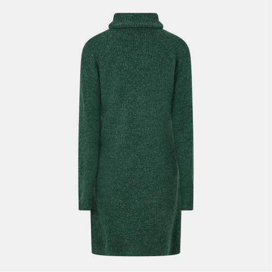 Pieces Dress Fem Kni Ld99 Трекинг Зелено Дамски поли и рокли