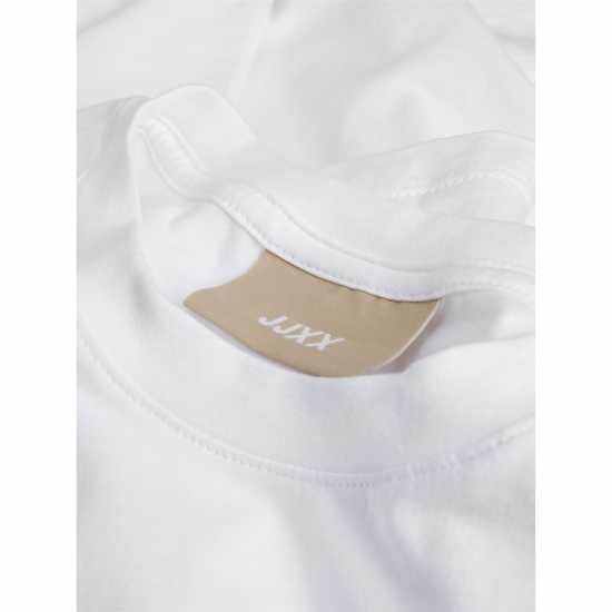 Jjxx Anna Short Sleeve T-Shirt Ярко бяло Дамски тениски и фланелки
