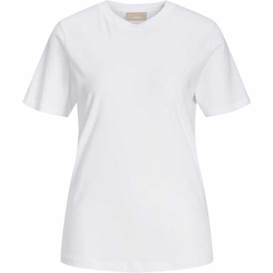 Jjxx Anna Short Sleeve T-Shirt Ярко бяло Дамски тениски и фланелки