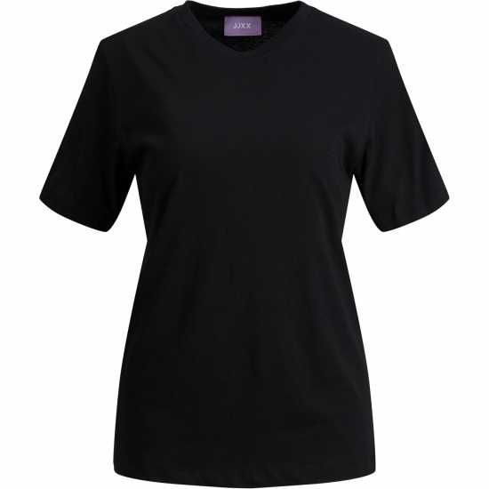 Дамски тениски и фланелки Jjxx Anna Short Sleeve T-Shirt Черно Jjxx Anna Short Sleeve T-Shirt Черно Дамски тениски и фланелки