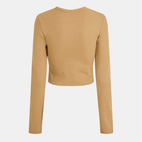 Дамски тениски и фланелки Jjxx Feline Long Sleeve T-Shirt Incense Jjxx Feline Long Sleeve T-Shirt Incense Дамски тениски и фланелки