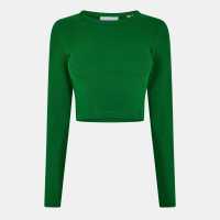 Jjxx Women's Feline Long-Sleeve Crop Top  