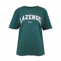 Slazenger Тениска С Лого Logo Tee Ld52 Бяло/Зелено 