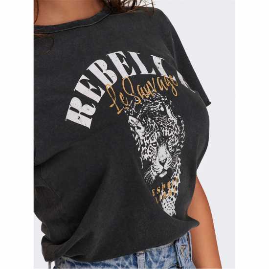 Дамски тениски и фланелки Only Lucy Short Sleeve Graphic T-Shirt Only Lucy Short Sleeve Graphic T-Shirt Дамски тениски и фланелки