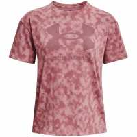 Under Armour Sstyle Heavy Ss Ld99 Pink Elixir Дамски тениски и фланелки