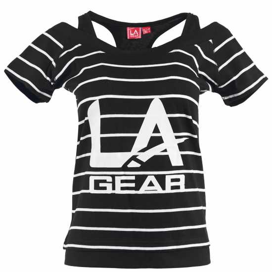 La Gear Дамска Тениска Multi Layer T Shirt Ladies  - Дамски тениски и фланелки