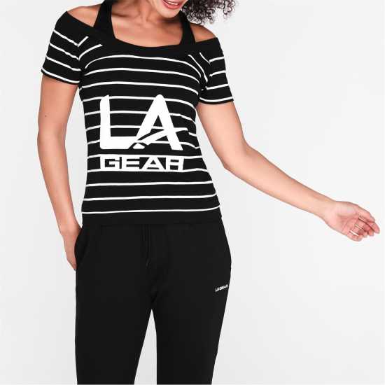 La Gear Дамска Тениска Multi Layer T Shirt Ladies  Дамски тениски и фланелки