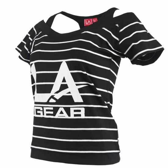 La Gear Дамска Тениска Multi Layer T Shirt Ladies