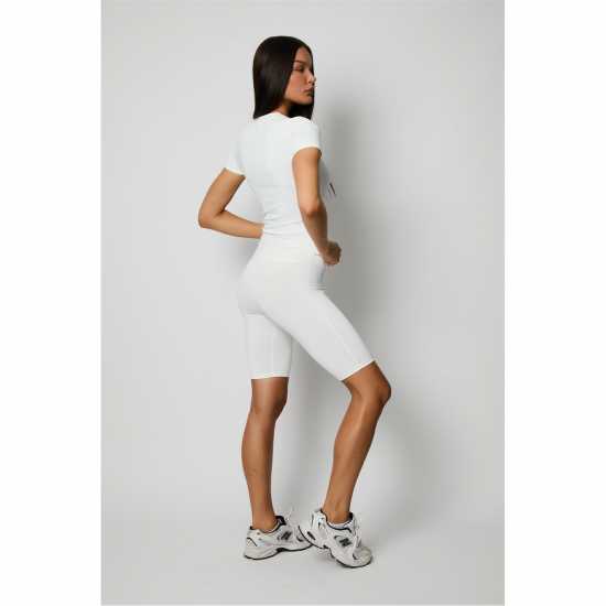 Honeyz Signature Tee Ld99 Бяло Дамски тениски и фланелки