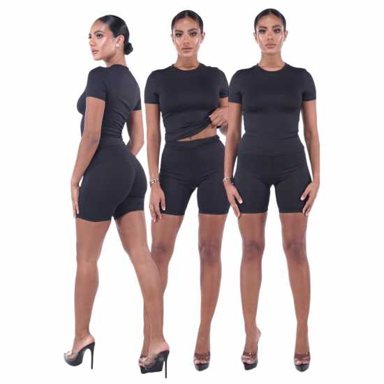 Honeyz Signature Tee Ld99 Черно Дамски тениски и фланелки