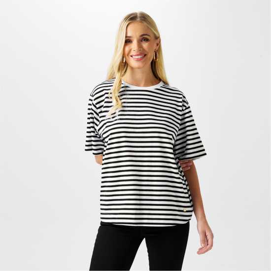 Biba Essential T-Shirt Полоска Дамски тениски и фланелки