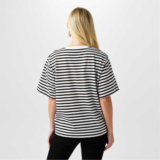 Biba Essential T-Shirt Полоска Дамски тениски и фланелки