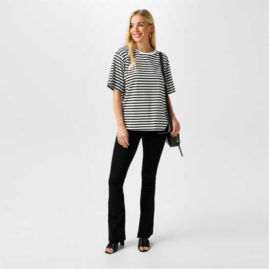 Biba Essential T-Shirt Полоска Дамски тениски и фланелки