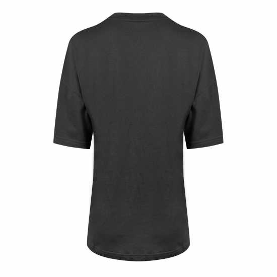 Puma Train Oversized Tee T-Shirt Womens Плоско тъмносиво Дамски тениски и фланелки