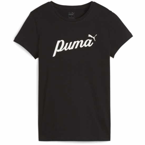 Дамски тениски и фланелки Puma Ess+ Script Tee T-Shirt Womens Puma Ess+ Script Tee T-Shirt Womens Дамски тениски и фланелки