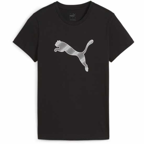 Puma Mass Merchants Tee T-Shirt Womens Черно Пума Дамски тениски и фланелки