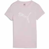 Puma Mass Merchants Tee T-Shirt Womens Гроздово мъглене Дамски тениски и фланелки