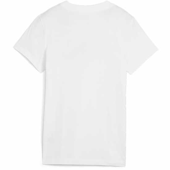 Puma Squad Graphic Tee T-Shirt Womens Пума Бяло Дамски тениски и фланелки