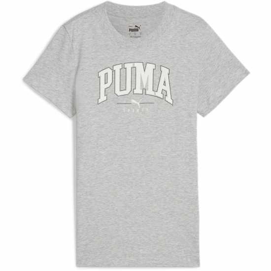 Дамски тениски и фланелки Puma Squad Graphic Tee T-Shirt Womens Графичен рег Puma Squad Graphic Tee T-Shirt Womens Графичен рег Дамски тениски и фланелки
