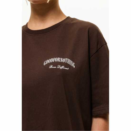 Дамски тениски и фланелки Good For Nothing Oversized T-Shirt Good For Nothing Oversized T-Shirt Дамски тениски и фланелки