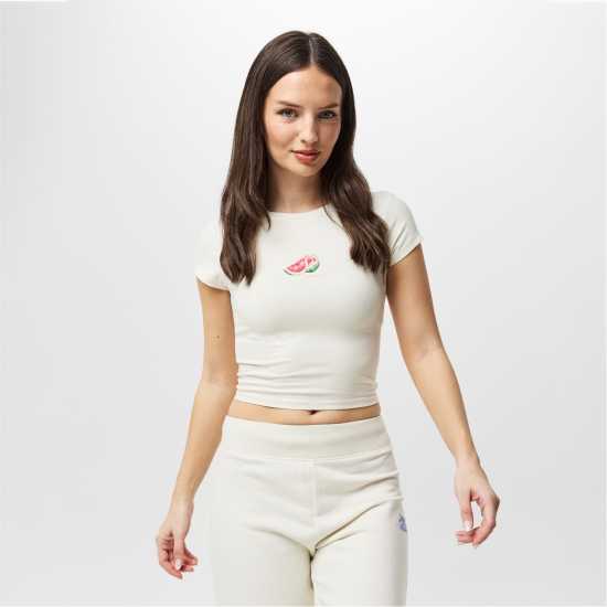 Jack Wills Jw Fruit Baby Slim Fit T-Shirt Диня 