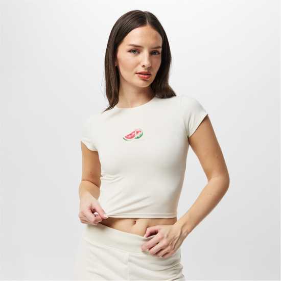 Jack Wills Women's Jw Fruit Baby Slim Fit T-Shirt  