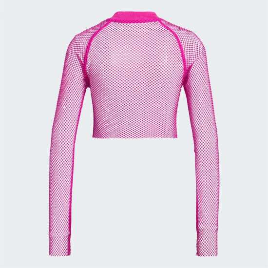Дамски тениски и фланелки Adidas Crystal Mesh Cover-Up Long-Sleeve Top Womens Adidas Crystal Mesh Cover-Up Long-Sleeve Top Womens Дамски тениски и фланелки