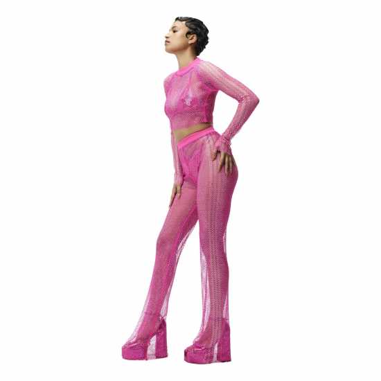 Дамски тениски и фланелки Adidas Crystal Mesh Cover-Up Long-Sleeve Top Womens Adidas Crystal Mesh Cover-Up Long-Sleeve Top Womens Дамски тениски и фланелки