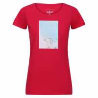 Regatta Wmnsbreezed Ld99 Розова Захранване Дамски тениски и фланелки