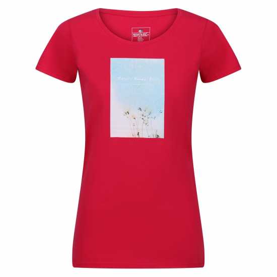 Regatta Wmnsbreezed Ld99 Розова Захранване Дамски тениски и фланелки