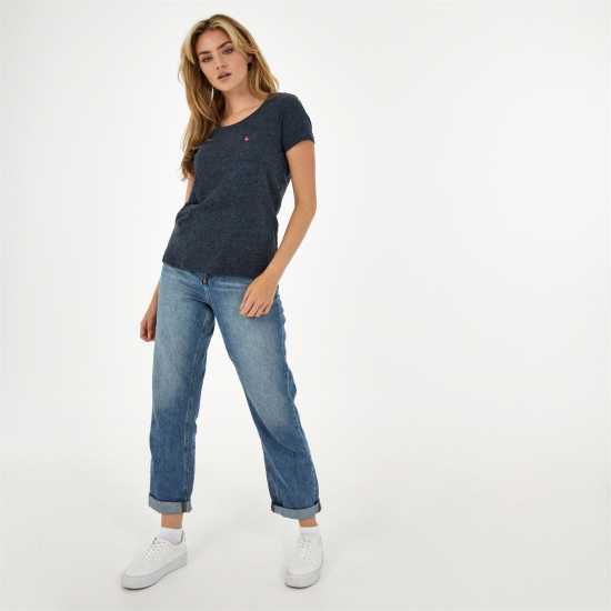 Дамски тениски и фланелки Jack Wills Fullford Pocket T-Shirt Морска синьо Jack Wills Fullford Pocket T-Shirt Морска синьо Дамски тениски и фланелки