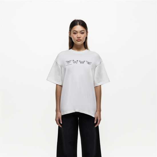 Metamorphosis Oversized T-Shirt White  