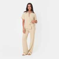 I Saw It First Soft Crepe Short Sleeve Shirt  Дамски ризи и тениски