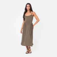 Дамски поли и рокли Средна Рокля I Saw It First Tie Back Midi Dress Средна Рокля I Saw It First Tie Back Midi Dress Дамски поли и рокли