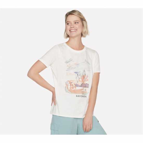 Skechers Airbrush T Ld99  Дамски тениски и фланелки