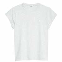 Jack Wills Endmoor Boyfriend T-Shirt Сив марл Дамски тениски и фланелки