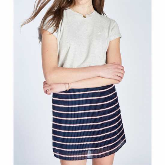 Дамски тениски и фланелки Jack Wills Endmoor Boyfriend T-Shirt Сив марл Jack Wills Endmoor Boyfriend T-Shirt Сив марл Дамски тениски и фланелки