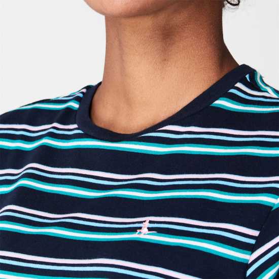 Jack Wills Endmoor Boyfriend T-Shirt Тъмно зелено Дамски тениски и фланелки