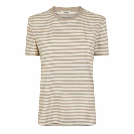 Jack Wills Endmoor Boyfriend T-Shirt Камъчен полиран Дамски тениски и фланелки
