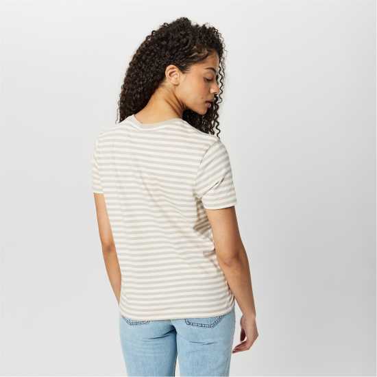 Jack Wills Endmoor Boyfriend T-Shirt Камъчен полиран Дамски тениски и фланелки