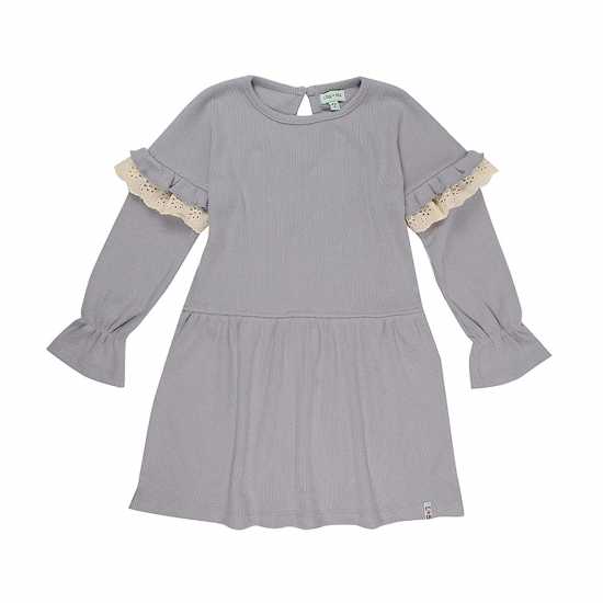 Lilly And Sid Lace Long-Sleeve A-Line Dress  