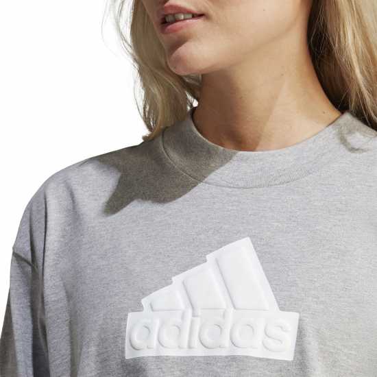 Adidas Future Icons Badge Of Sport Boyfriend T-Shirt Womens  - Дамски тениски и фланелки