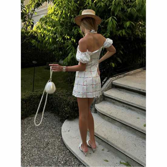 Дамски поли и рокли Collective The Label The Label Picnic Floral A-Line Mini-Dress Collective The Label The Label Picnic Floral A-Line Mini-Dress Дамски поли и рокли