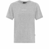 Nicce T-Shirt Light Grey Marl Дамски тениски и фланелки
