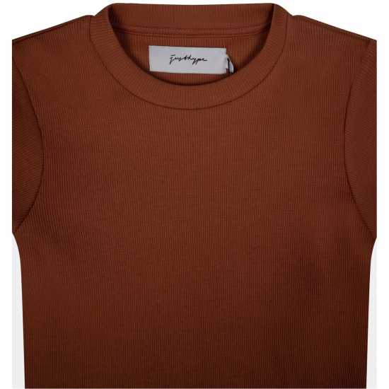 Hype Rib Crop T Ld99  Дамски тениски и фланелки