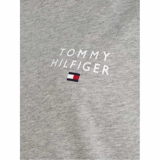 Tommy Hilfiger Logo Lounge T-Shirt Grey Heather Дамски пижами