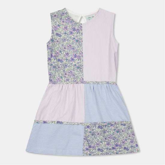 Lilly And Sid Patchwork A-Line Dress Lilly And Sid Patchwork A-Line Dress