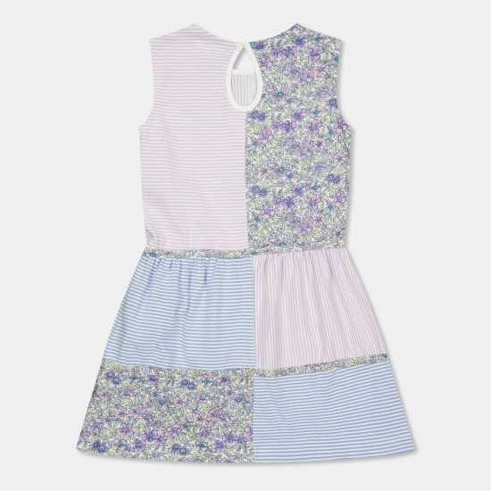 Lilly And Sid Patchwork A-Line Dress Lilly And Sid Patchwork A-Line Dress